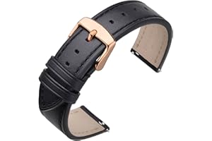 ANNEFIT Watch Straps 16mm 17mm 18mm 19mm 20mm 21mm 22mm - Classic Oil Wax Leather Quick Release Watch Band