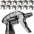 S & E Packaging Replacement Trigger Sprayers - Spray Nozzles Head - Tops for 32 oz Spray Bottles (12Black)