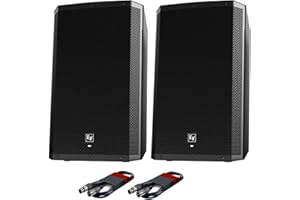2x Electro-Voice ZLX-12P 12 Inch Powered Loud Speakers 2000W