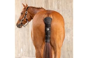 SUNRIDE Protège Queue pour Chevaux - en Ripstop et Polaire - Facile à Nettoyer - Protection Contre Les frottements et Le Transport