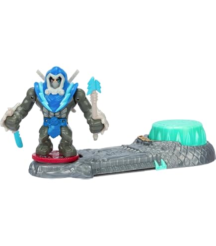Giochi Preziosi Akedo – Personnage Géant Alphawolf Avec Armure Double Défense – Contrôleur Bouton – Dès 6 Ans