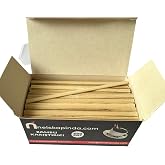 Omeyva Organik Tahta Ahşap Bambu &Ccedil;ay Kahve Karıştırıcı &Ccedil;ubuk - 10 Cm. - 400 Adetlik 1 Paket