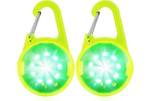 ‎ZLCBBD ZLCBBD LED Blinklicht Schulranzen Sicherheitslicht USB Aufladbar - Reflektoren Licht für Schulranzen Sicherheitslicht Anhänger für Wandern Laufen Joggen Haustier Rucksack Kleidung