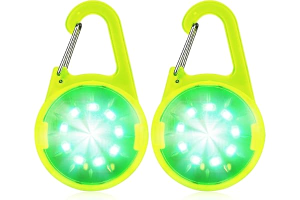 ZLCBBD LED blinkande ljus barn – USB uppladdningsbara reflektorer ljus för skolväskor säkerhetsljus hänge för vandring löpnin