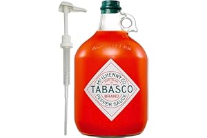TABASCO 3,78 L Gallon : Pour les amateurs d'épices. (Originale + Pompe)