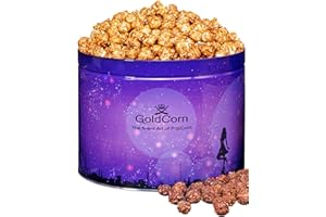 ‎GOLDCORN Gourmet Popcorn Erdnuss Karamell / Peanut Caramel 7,6 Liter Dose (ca. 1550 g) Feinkost Snack | GoldCorn