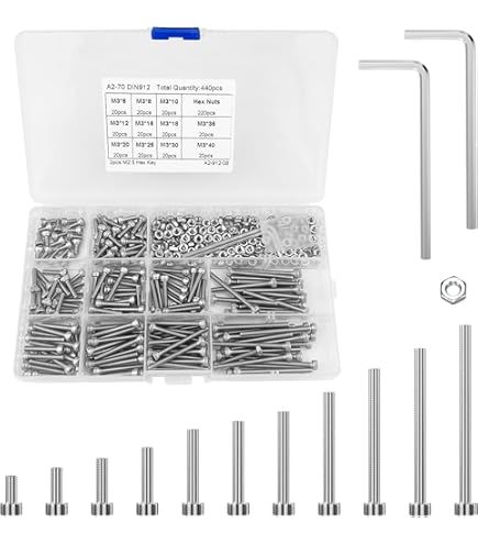 304 vis boulon aile papillon couleur argenté M4 x 10mm 5pcs - Walmart.ca