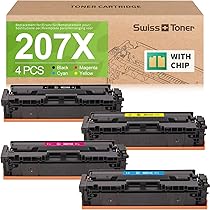 Compatibel met HP 207A 207X Color Laserjet Pro MFP M283fdw
