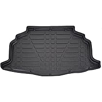 Tappetini in Gomma per Toyota Corolla - Set 4 Pezzi Nero su Misura