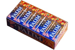 Falim Kaugummi Tutti Frutti ohne Zucker (20 x 5 Stück/140g)