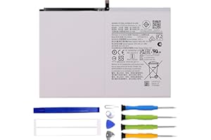 ERYNK HQ-6300SA Ersatz Akku Für Samsung Galaxy Tab A8 10.5 (2021) SM-X200, SM-X205 Ersatzbatterie with Werkzeugsatz