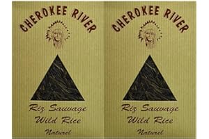 CHEROKEE RIVER Riz Sauvage 180 g (Lot de 2)