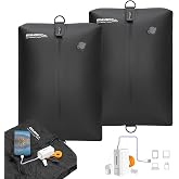 EULANT 38L Reusable TPU Travel Vacuum Bags for Suitcase, with Pump | 38L/Reusable/Biodegradable/Safe pump without batteries (