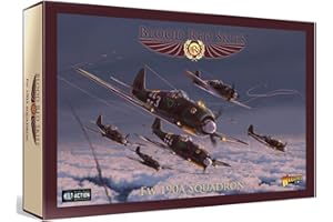 WARLORD GAMES Blood Red Skies German Fw 190 Squadron 1:200 WWII Mass Air Combat War Game