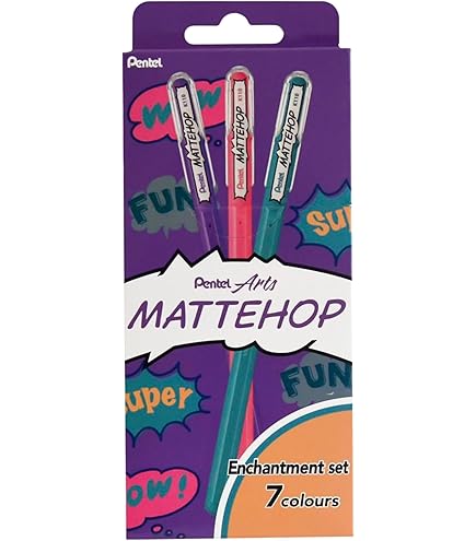 Pentel Hybrid Mattehop Gel Pen - 1.0 Mm - 14 Original Sweet Color Se - View #2