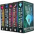 Lightbringer Series 5 Books Collection Set By Brent Weeks (The Black Prism, The Blinding Knife, The Broken Eye, The Blood Mirror, The Burning White)