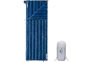 Naturehike Ultra lekki śpiwór kopertowy dla dorosłych, 3-4 sezony, wodoodporny śpiwór na kemping, wędrówki, alpinizm, do wnętrz, z plecakiem, na zewnątrz, puch kaczy