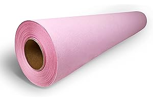 MUNTRADE Papel Camilla Crepado Rosa 60 cm x 70 m - 1 Rollo, Sin Precorte - Papel Camilla Masaje, Clínicas, Tatuaje, Fisioterapia, Estética