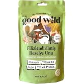 The Good Wild Filizlendirilmiş Bezelye Unu - Glutensiz Un, Vegan, Y&uuml;ksek Lifli, Protein Kaynağı, 300 g