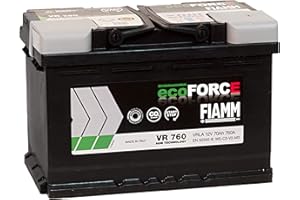 Fiamm 7903791 VR760 Ecoforce Batteria per Auto, 278 x 176 x 190 mm, 760A