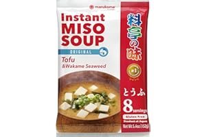 Marukome Instant Ryoutei-No-Aji Miso Soup with Chunks of Tofu 152 g