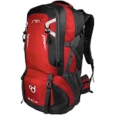 OcioDual Hiking Backpack 60 Litres, Backpack Trekking, Mountain and Trail | Santiago, Multifunctional, Lightweight, Men's Bac