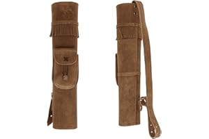 ‎ELTORO elToro Wild Colorz Fringe - Rückenköcher; Robustes Wildleder und attraktive Farben, Zubehör für Pfeil und Bogen