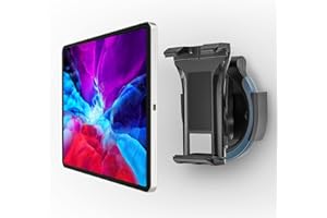 Padwa Lifestyle Soporte de Pared para Tablet Soporte Tablet de Cocina, Universal Teléfono Stand de 4.7" -11" de Tableta y teléfono, Lectura de Recetas en la Pared o Uso en el Escritorio