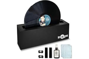 ‘Retro Musique’ Vinyl Record Cleaning System to Clean Professionally and Restore Your Records whilst Protecting the Centre Record Label