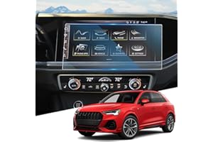 WEIPIN Pellicola navigazione 8,8"e 10,1" adatto per Aud-i Q3 F3 2019-2023 2024 MMI Navigation, Q3 F3 MMI Touch Accessori Pellicola Protettiva, 9H antigraffio, resistente alle impronte digitali