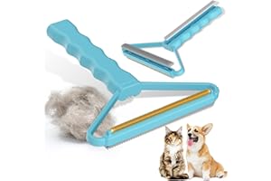 Carpet Scraper, 3 in 1 Pet Hair Remover by Emooncn,Pet Hair Lint Remover,Carpet Scraper Tool,Carpet Rake,Lint Remover,Dog Hair Remover and Cat Hair Remover(3 Types Scraping Head)