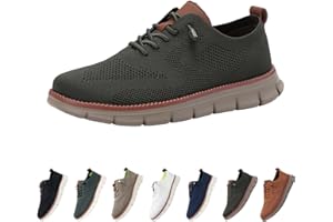 riou Zapatos Wearbreeze for Hombre, Zapatos Ortopédicos Urbanos Ultra Cómodos, Breeze Urban Zapatos Hombre, Zapatos Casuales de Malla Transpirable for Caminar