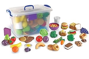 Learning Resources New Sprouts Classroom Play Food, Pretend Play Toy for Toddlers, Preschool Learning Toys, Kitchen Play Toys for Kids