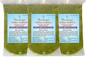 Yauvanya Pure Indigo Pulver für die Haare - 3 X 100 Gms…