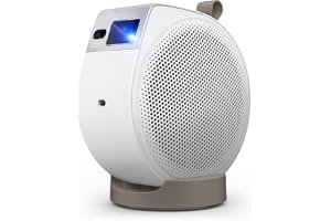 BenQ GV32 1080p bärbar takprojektor, 500 ANSI Lumen LED, Google TV med Netflix-licens, HDR10 med 95% Rec. 709, WiFi och Bluet