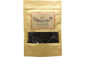 N/S Poivre sauvage "voatsiperifery" de Madagascar 100gr. Qualité Gourmet "sachet kraft refermable"