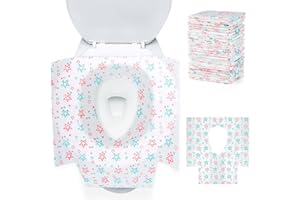 Copriwater Monouso XLKJ - 20 Pezzi, Impermeabili, Per Viaggi E Bagni Pubblici - Foto 10