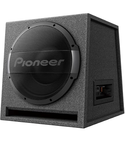 PIONEER PP CONE WOOFER/BASS REFLEX 2個セット Pioneer TS-WX1220AH 30cm x 2 Bass Reflex Subwoofer with Built-in
