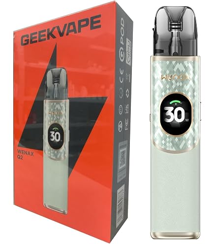 GeekVape Sonder Q 2 1350mAh Pod System Kit E-Zigarette Nikotinfrei Farbe  Gold: Amazon.de: Elektronik & Foto