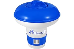 HXEternal Floating Dispenser Chlorine Tablets Hot Tub Swimming Pool Spa, Floating Pool Chlorine, Chlorine Tablet Holder