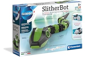 Clementoni Galileo Robotics SlitherBot - Wissenschaft & Roboter Spielzeug - mechanisches Spielen in Form Einer Schlange - Robotik Set für Kinder ab 8 Jahren 59212