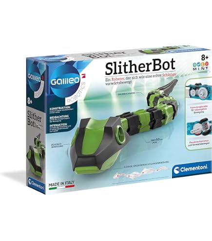 Clementoni Science & Play Robotique – Scorpion Robot 8-12 Ans, 6 Pattes Moteur, Capteur IR, Griffes Et Queue Motorisées, Application Dédiée