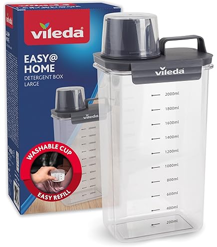 com-four® 2x opbergdoos met deksel & handvat van 5 L