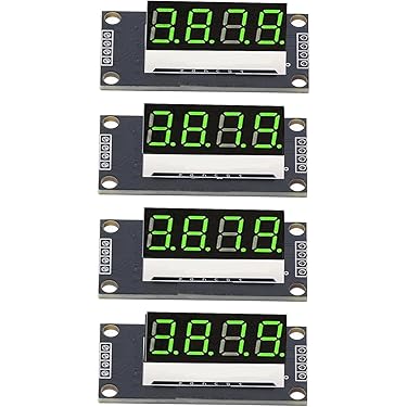 Display LED 6 Digit TM1637 - 0.36 Pollici, 5V, Rosso, Per Arduino E Progetti Elettronici - Foto 9