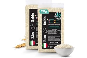 Riso Baldo Superfino Italiano 2 kg | Perfetto per Risotti, Insalate e Piatti Gourmet | Made in Italy | 13 di Ilaria