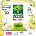 L'arbre vert Lemon Water Soluble All-in-1 Dishwasher Tablets 30 Doses