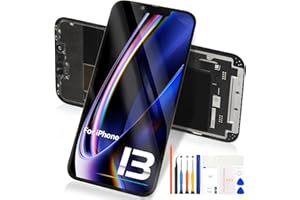 ATWIST Display für iPhone 13 Bildschirm LCD, für iPhone13 LCD Display A2633 A2482 A2631 A2634 A2635 Touch Screen Digitalisierer für iPhone 13 6.1’’ LCD Bildschirm Ersatz Kit Montage mit Werkzeugen
