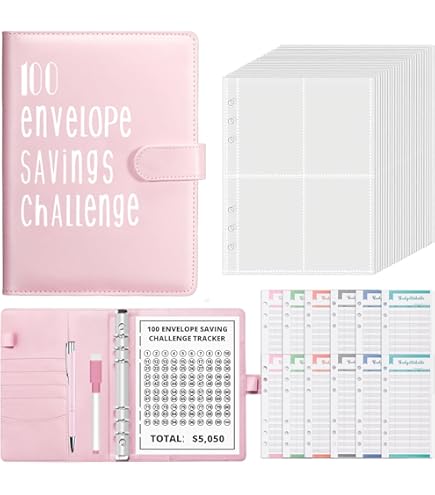 100 Envelopes Saving Challenge