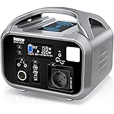 Centrale Elettrica Portatile con ricarica wireless (NFC) 576 wh 600 W 230 V, LiFePo4 Powerstation Portatile per pannello sola