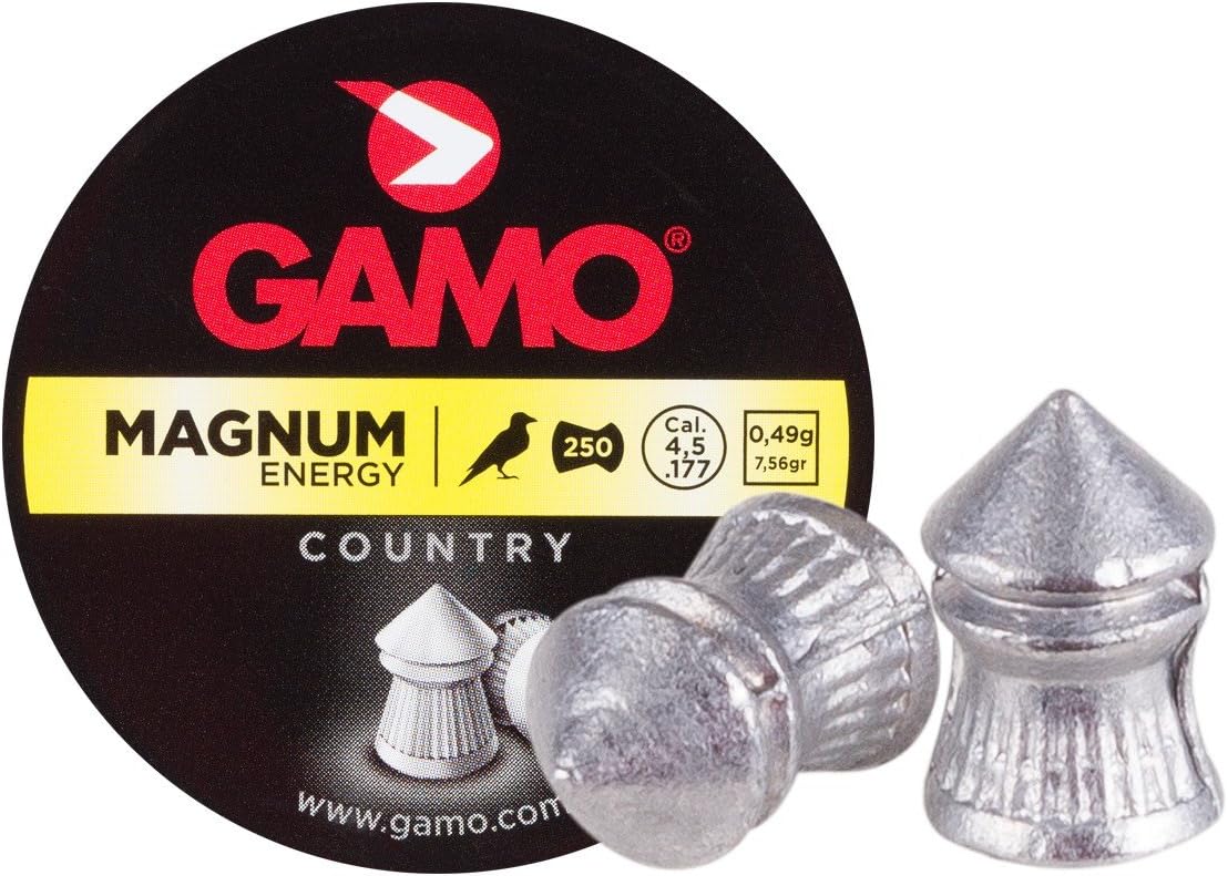 Gamo Magnum Balines, Unisex Adulto, Gris, 4.5